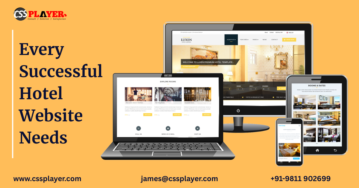hotel website